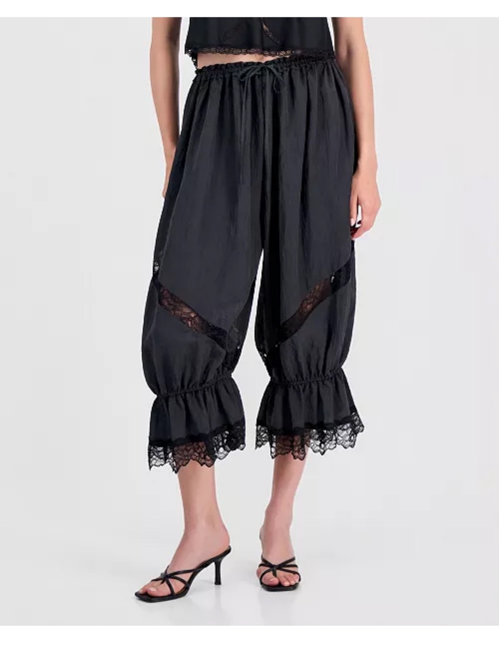 And Now This
Women's Lace-Trim Balloon Pants